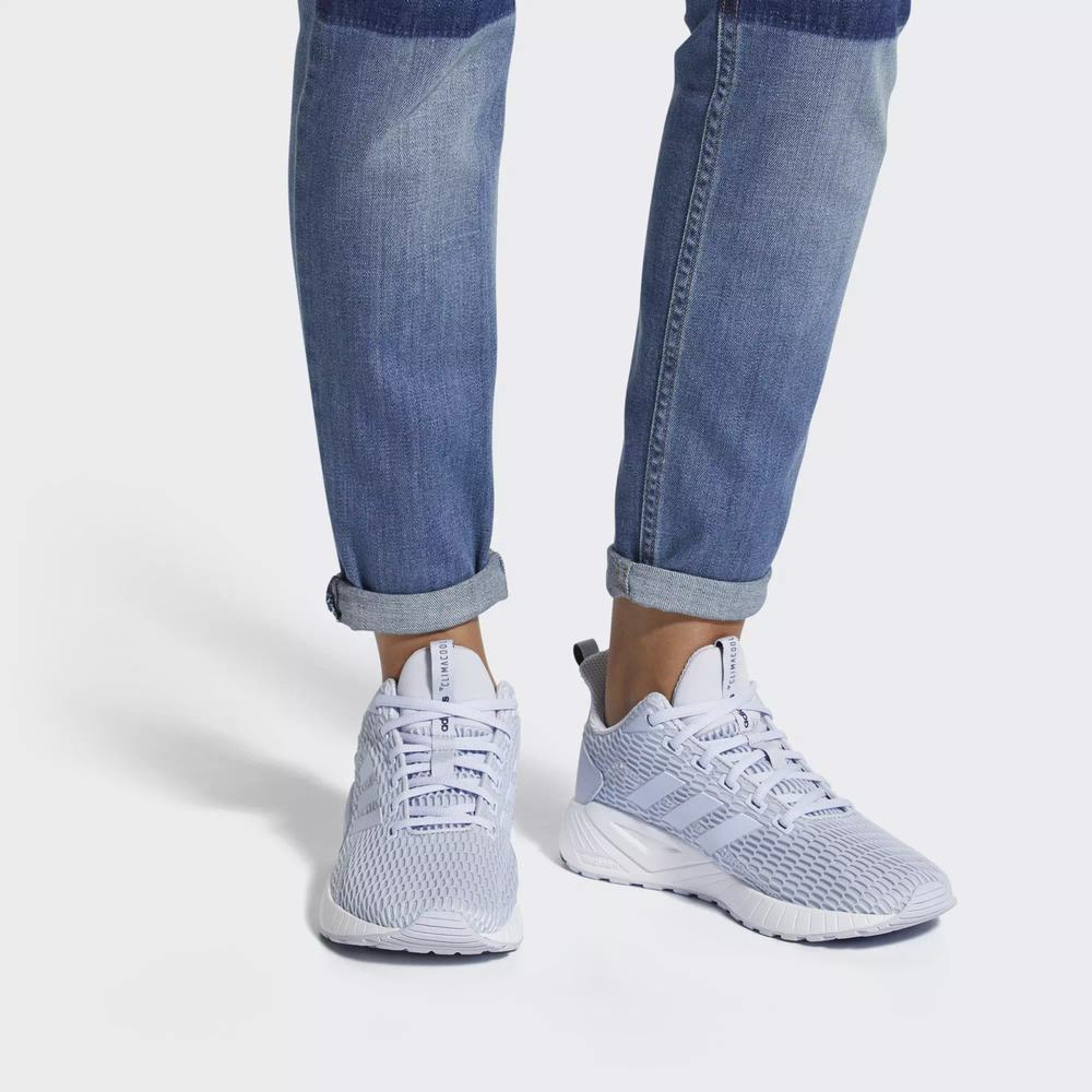Adidas Questar CC Tenis Para Correr Azules Para Mujer (MX-38064)